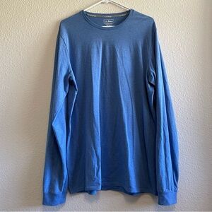 L.L. Bean Men's Sky Blue Long Sleeve Tee